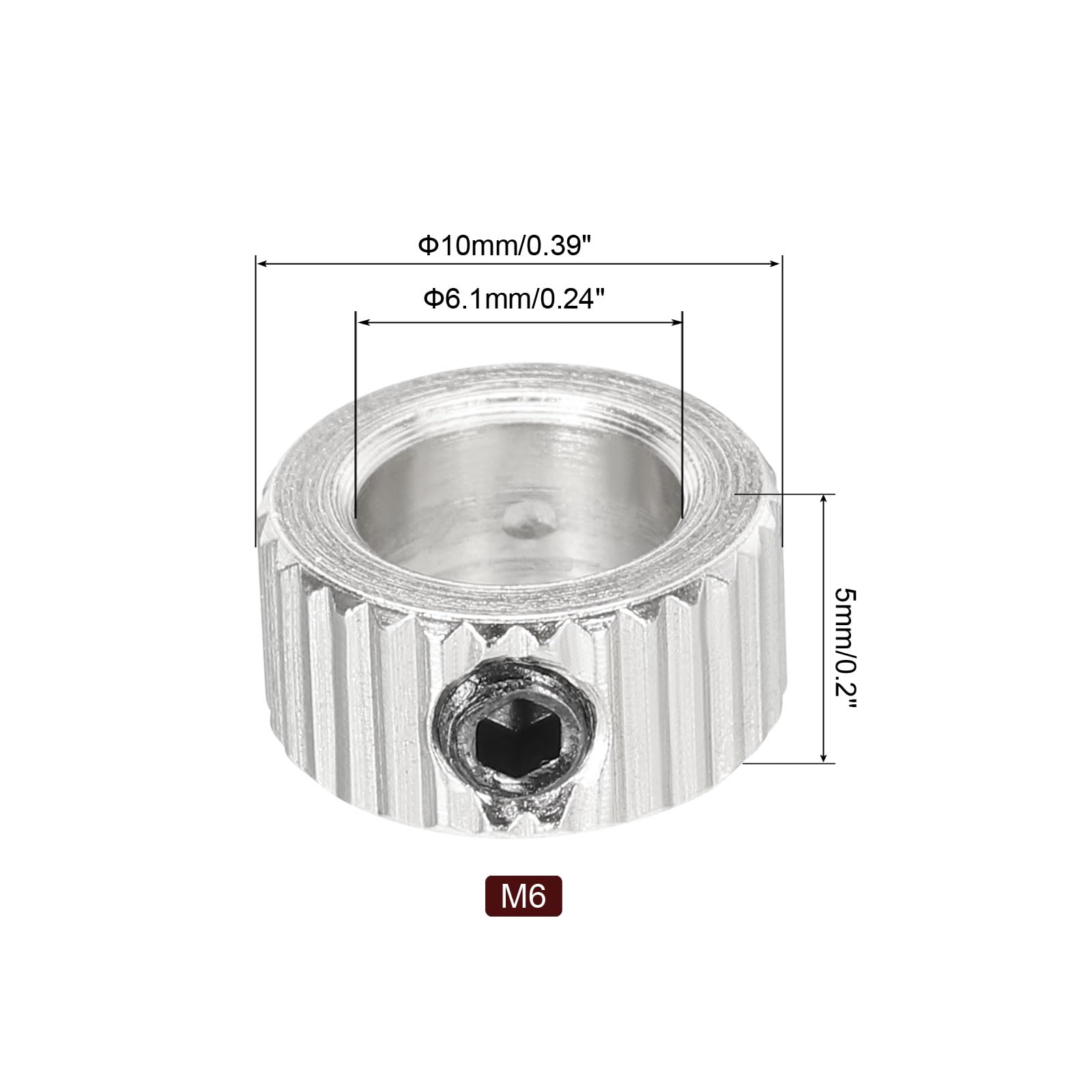 MECCANIXITY 6Pcs Landing Gear Stopper 6.1 x 10mm/0.24