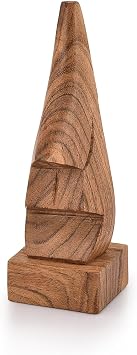 NIRMAN Display Stand Wooden Nose Shaped Eyeglass Holder/Spectacle Display Stand-Unique Desktop Accessory and Gifts Home Decor 2" x 2" x 6"