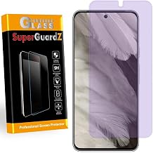 [2-Pack] for Google Pixel 8 Pro 2023 Screen Protector Anti Blue Light Tempered Glass, Eye Protection, SuperGuardZ, 9H, 0.3mm, Anti-Scratch, Anti-Bubble