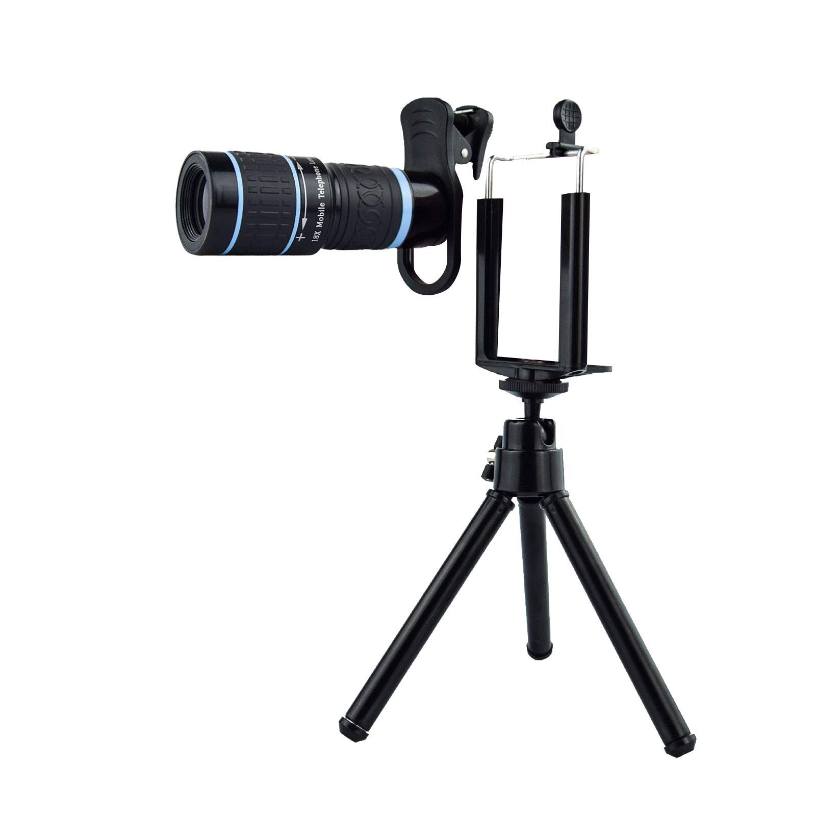 Tragbares Monokular-Teleskop für Smartphones, leistungsstarker 18x25-Optikzoom, wasserdicht, ideal für Erwachsene, Vogelbeobachtung, Camping, Wandern