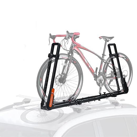 TOOENJOY Upright Bike Roof Rack