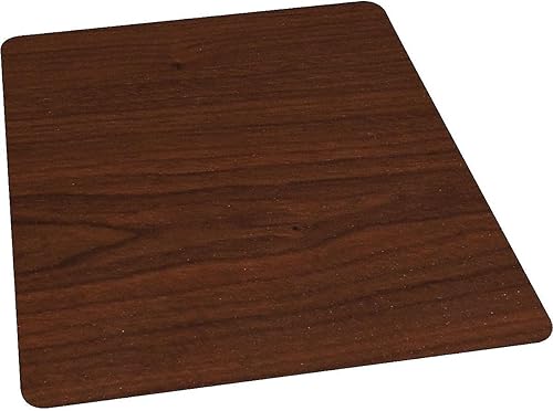 951074 36x48 - Alfombrilla de madera para silla de pisos duros, color cereza