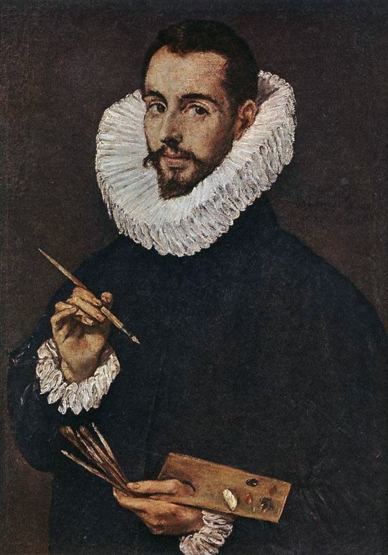 Affiche Toile El Greco pour sublimer votre salon avec un portrait d'art classique 60x90