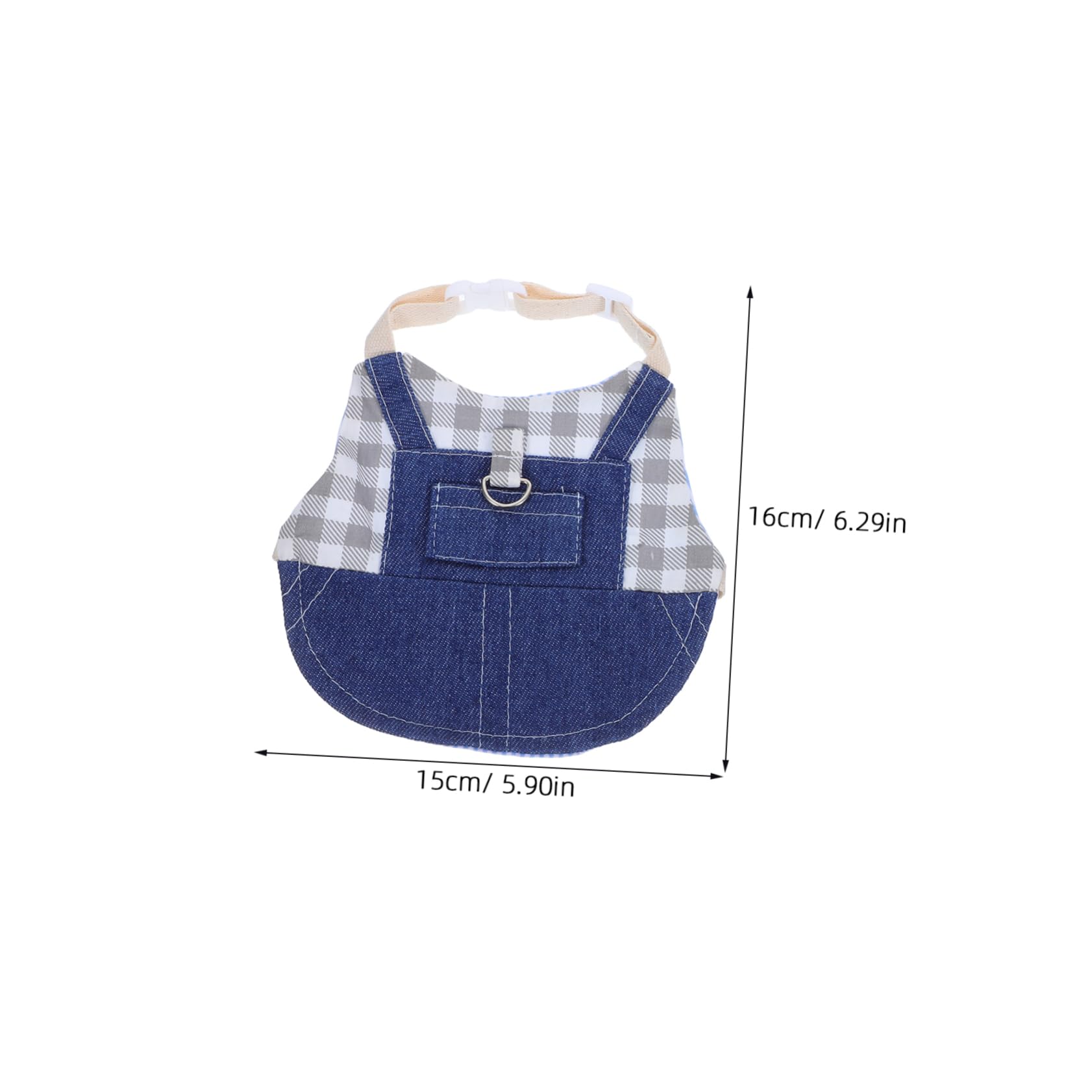 Toddmomy Adjustable Bunny Harness Leash Set Small Rabbit Harness Pet Vest for Outdoor Rabbit Clothes for Pet Leash