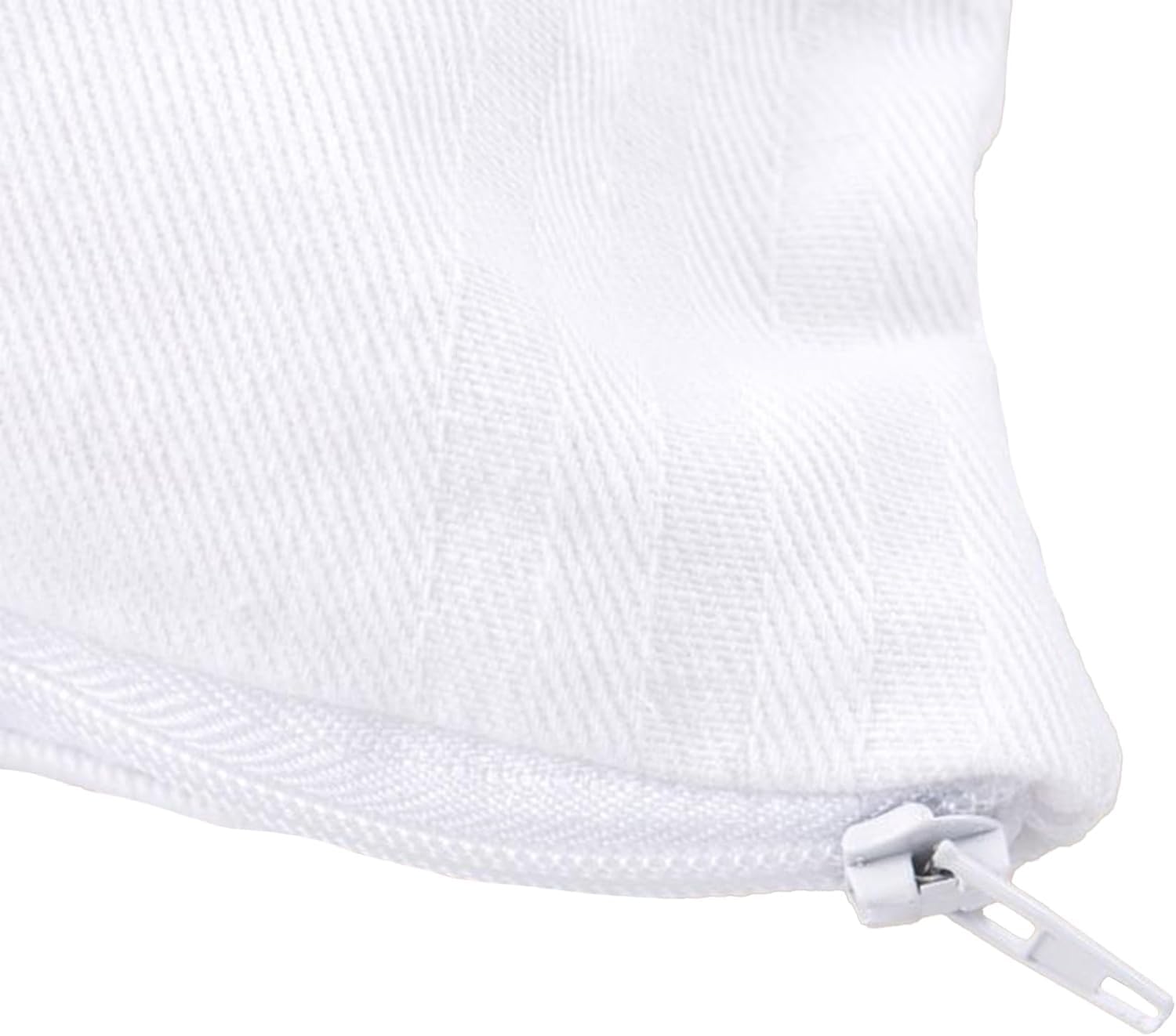 Corredocasa Set di 2 Federe Fasciate con Cerniera in 100% Puro Cotone - Coppia Federe per Cuscini qualità Extra Premium, Morbide e Traspiranti - Proteggi Copricuscino 52x82 cm per Letto, Casa e Hotel