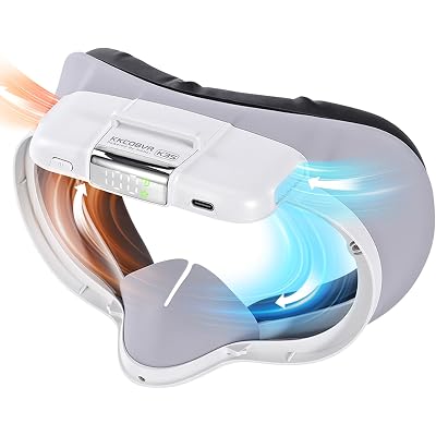 KKCOBVR K3S Facial Interface Fan Relieve Lens Fogging Only Compatible with Meta Quest3s,NOT Compatible with Meta Quest3