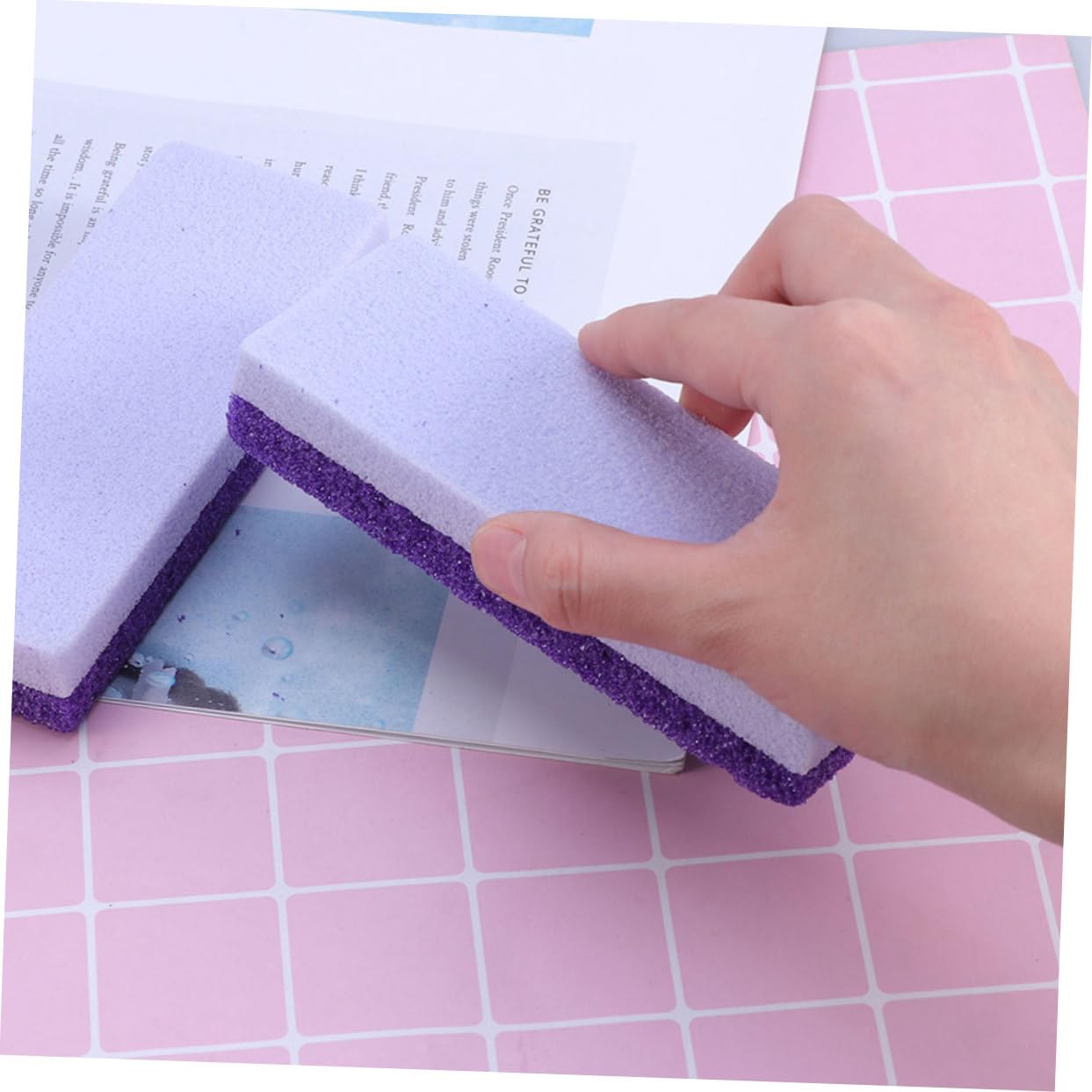 FRCOLOR 25pezzi Piedi Portatili Strumenti Per Rimozione Calli e Quotidiana Per Uso Domestico e Viaggi Design Leggero e Pratico Resistente e Facile Da Usare