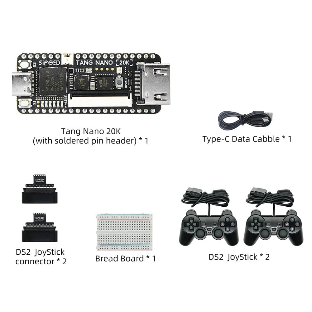 Tang Nano 20K FPGA RISCV Scheda di Sviluppo Linux Kit di Giochi retrò RISCV Lettore di Giochi retrò Linux