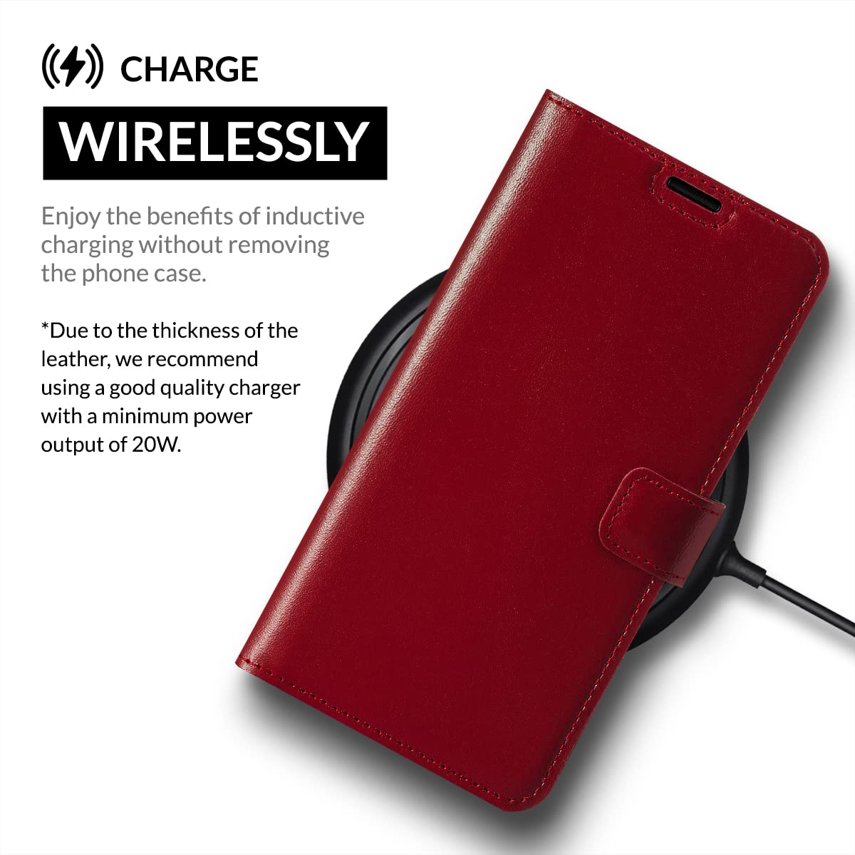 SURAZO Custodia in pelle per Xiaomi 13 Pro 5G, pieghevole, in vera pelle, magnetica, scomparto per carte di credito, protezione RFID, motivo floreale, colore: marrone