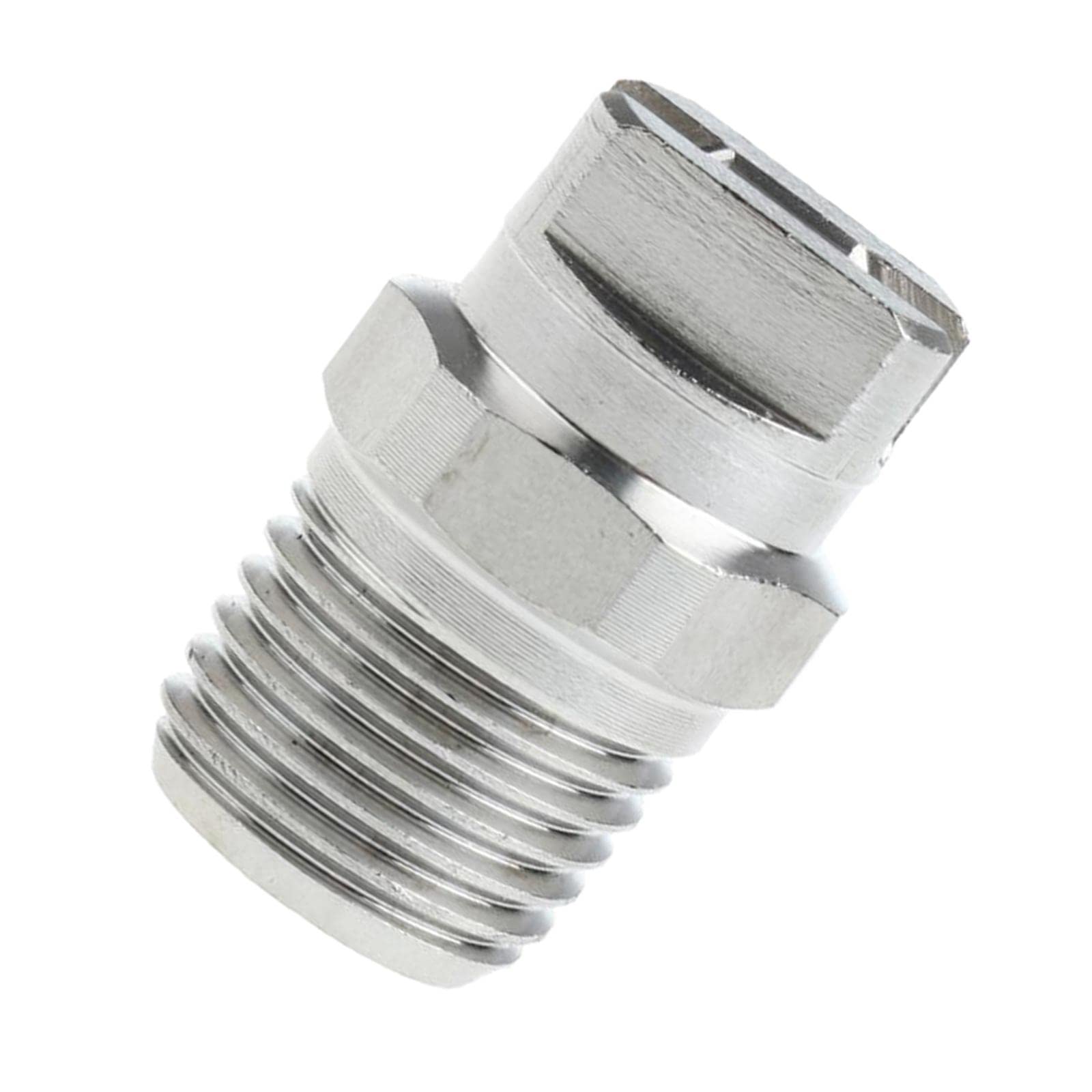 Ugelli Idropulitrice 4 Pezzi - Bocchette Alta Pressione 65° Con Filettatura 1/4'' Per Pulizia Giardino E Vialetti - Foto 2