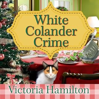 White Colander Crime Audiolibro Por Victoria Hamilton arte de portada