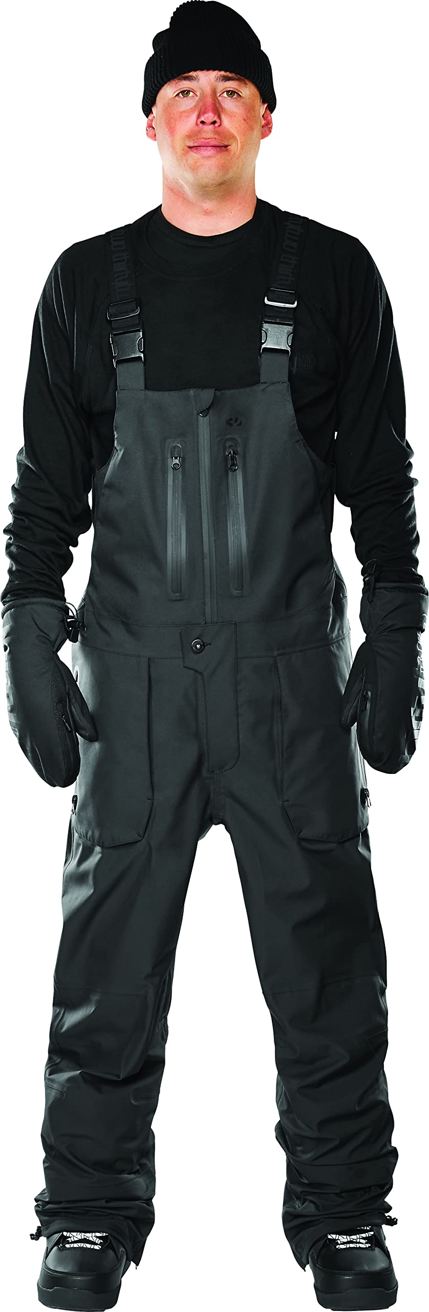 ThirtyTwo Mens TM-3 Snow Sport Bib - Black | Small