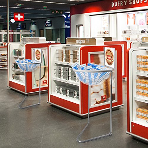 Cestone Espositore Trasparente Rotondo Per Negozi - Diametro 50 Cm - Foto 9