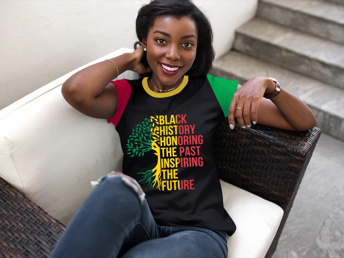 Black History Shirts for Women: Black History Month Shirt Black Culture Tee African American Top - Image 2