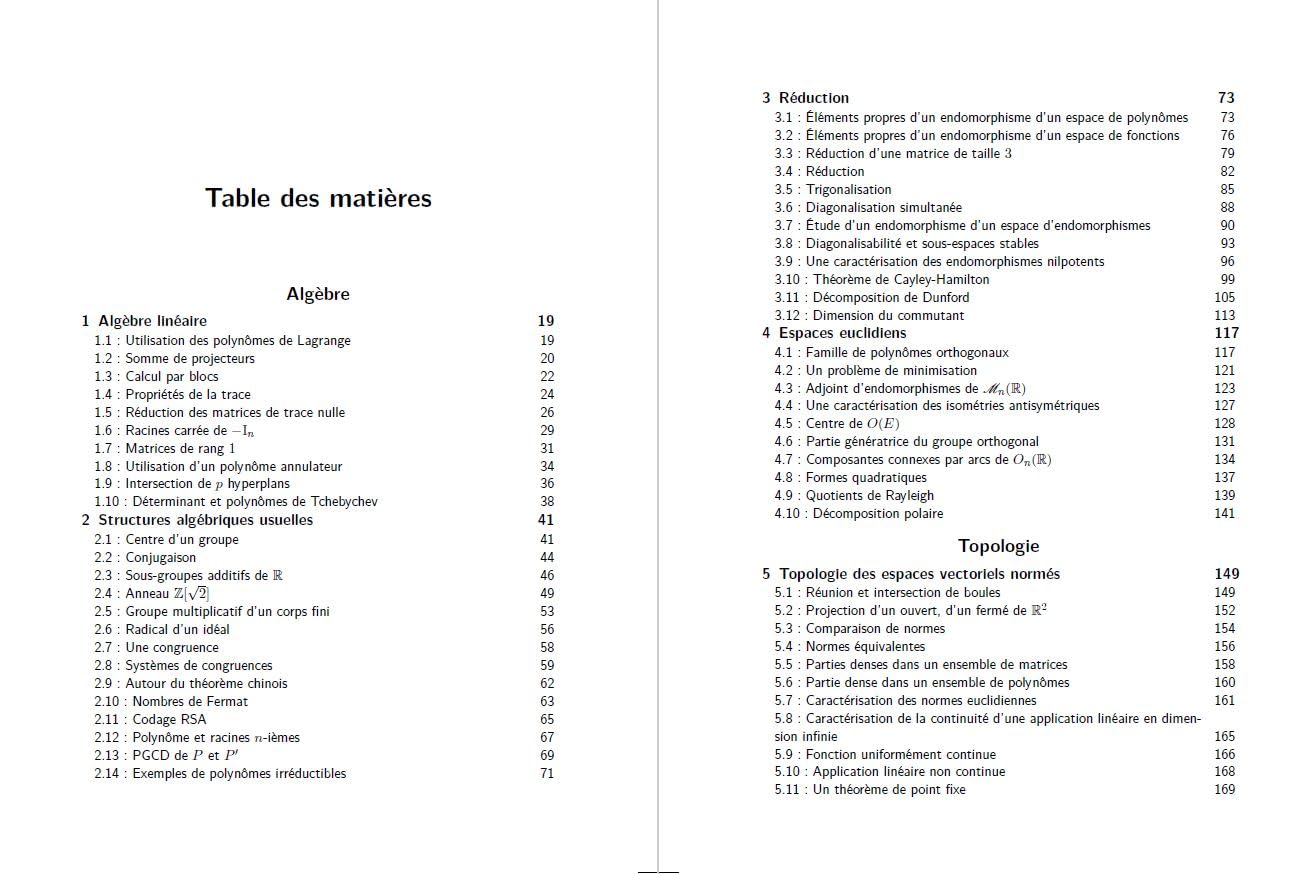 Maths - Exercices incontournables - MP-MPI - 4e éd.