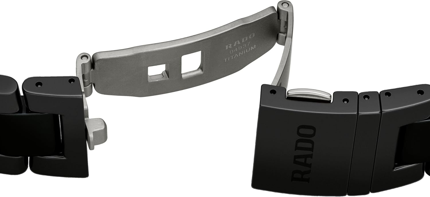 Rado -Captain Cook-Mens-Swiss Automatic Watch-High Tech Ceramic-Sapphire Crystal -43mm