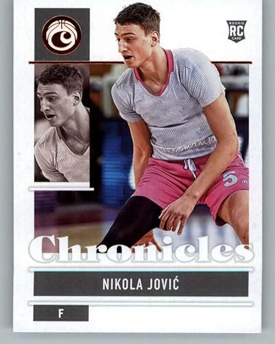 2022-23 Panini Chronicles Draft Picks Bronze #15 Nikola Jovic International Basketball Trading Card