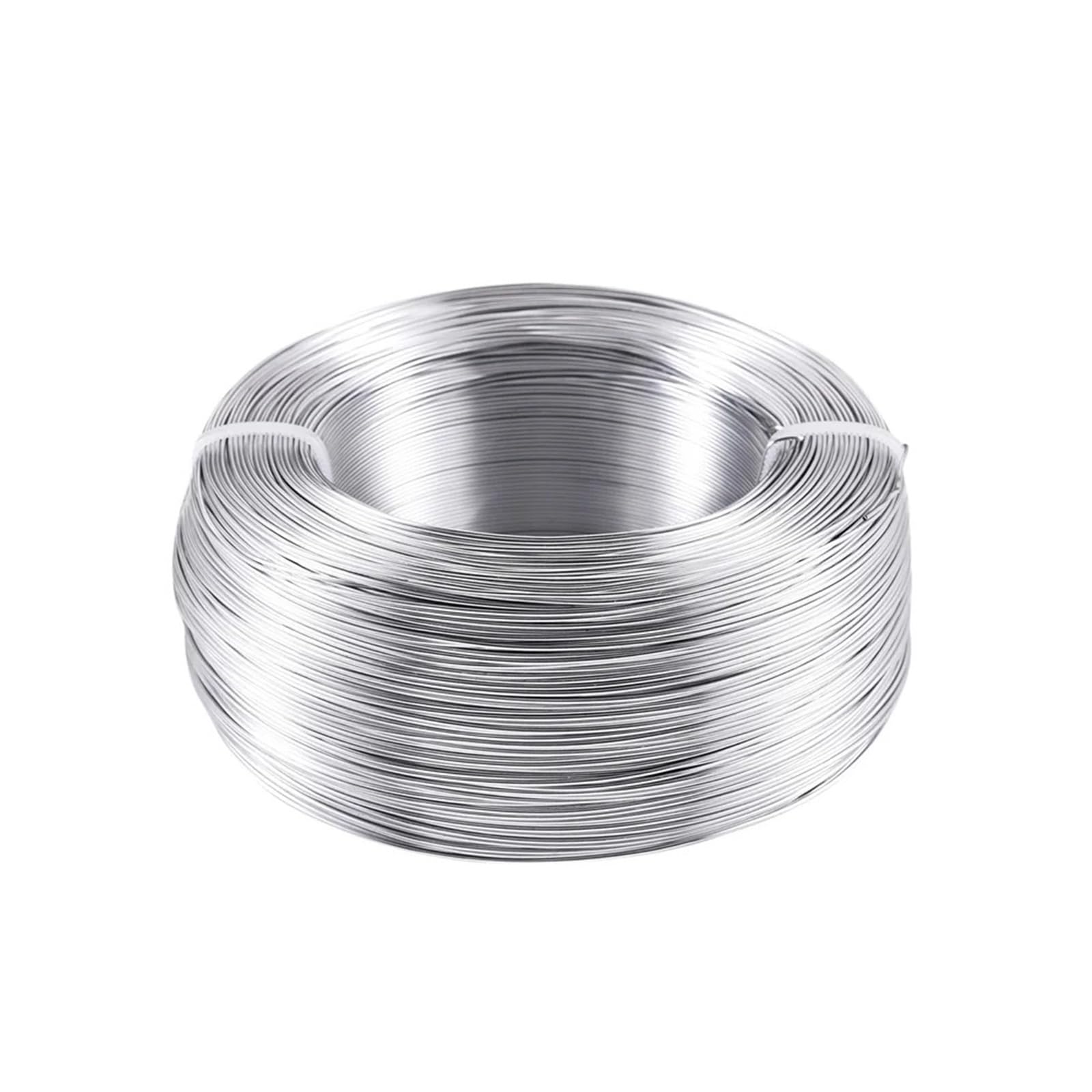 Aluminiowy metalowy drut jubilerski, 500g,0,8-6 mm Drut aluminiowy Elementy biżuterii do biżuterii DIY Rzemiosło Tworzenie do modelowania rowerów(Lawngreen Color,0.8mm About 300m)