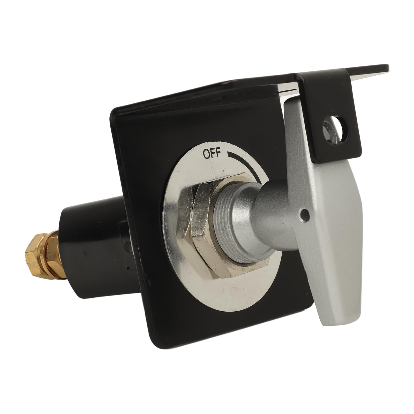 Interruttore Staccabatteria DC12 a 36V 500A Interruttore di Spegnimento Batteria Ad Alta Corrente con Piastra di Blocco Ideale per Auto, Camper, Yacht Prolunga la Durata della
