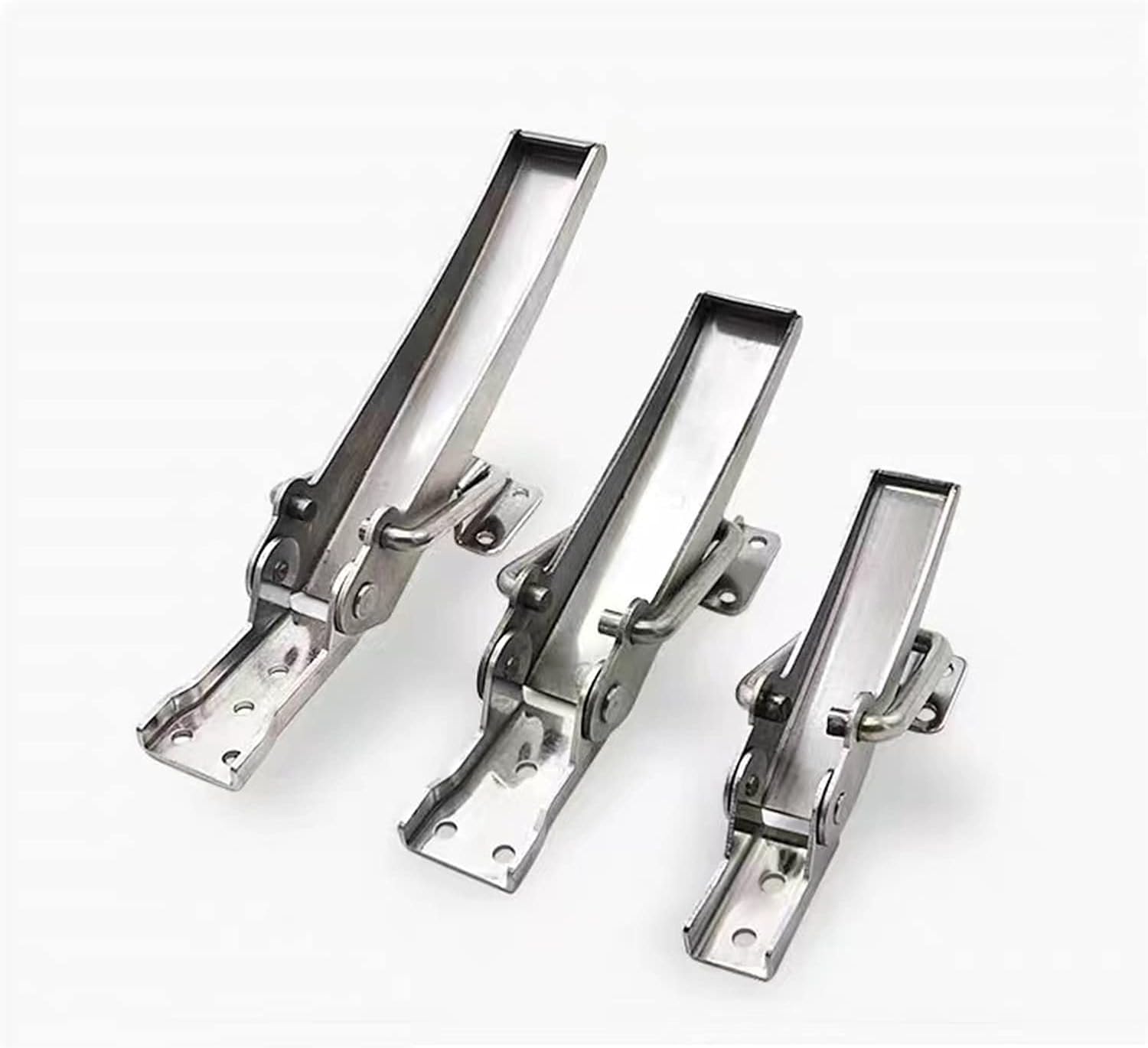 Heavy Duty Toggle Hasp C-1367-A-1/2/3 Stainless Steel Large Toggle Hasp Latch C-367-A Heavy Equipment Latch 1Pcs (Color : 127.5mm)