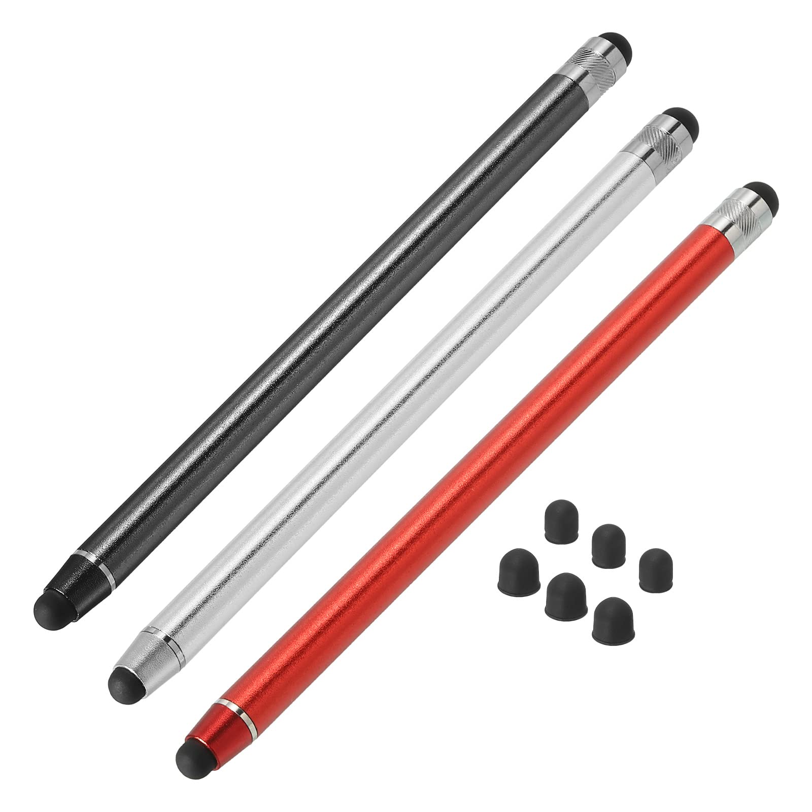 Pack 5 Stylus Fosmon Universal Pack De 5 Lápices Capacitivos Universales Para Pantallas Táctiles - Multicolor, Compatible Con Smartphones Y Tablets Pen Drive 256 GB