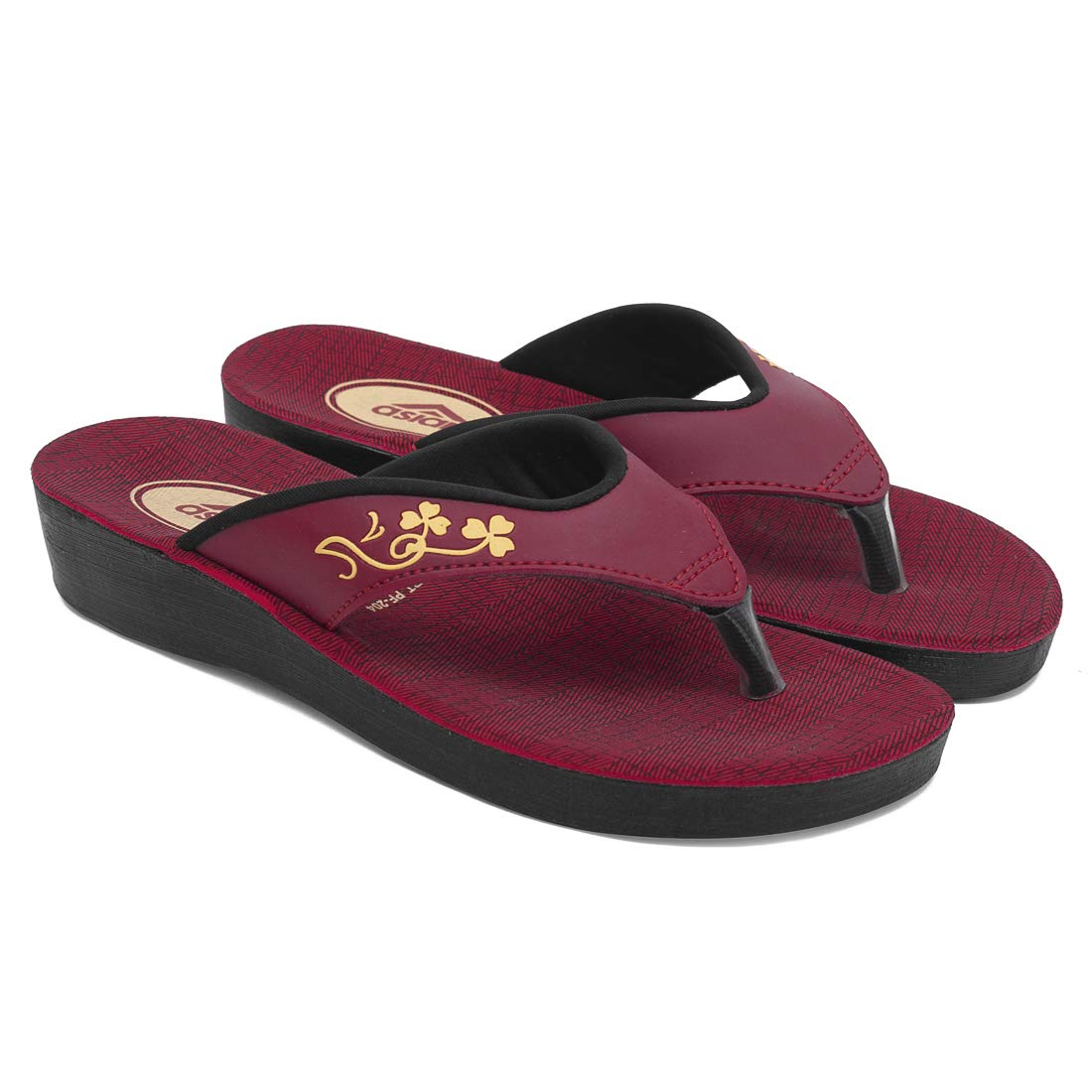 ASIAN Womens & Girls Slippers (Red_5 UK) (B0886BZKXB) Amazon Price History, Amazon Price Tracker