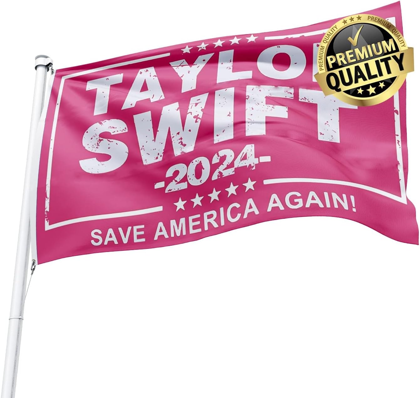 MAGJIUKE Pink Taynor Music flag 3x5 Ft Outdoor Indoor,Seift