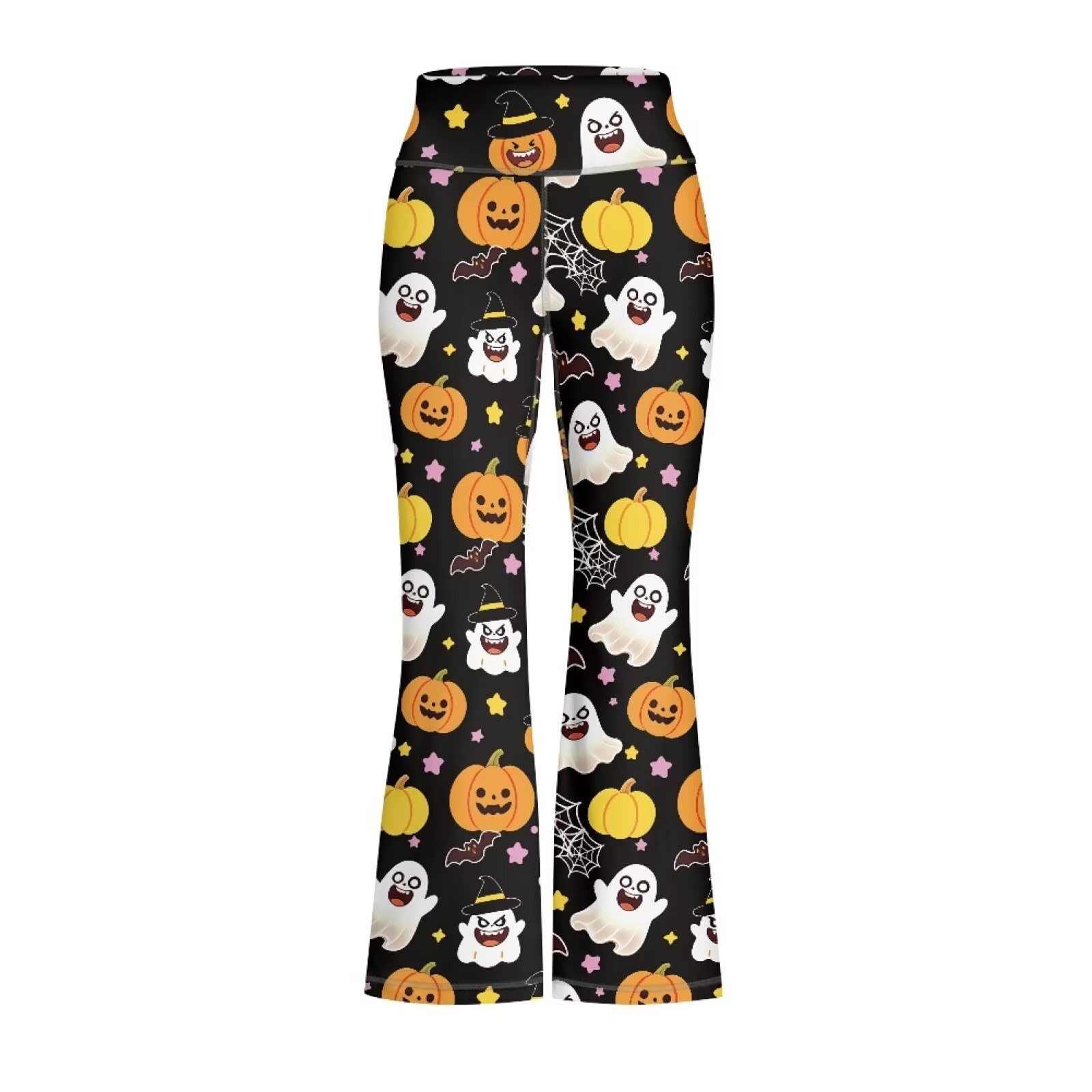 Girls Flare Leggings Cute Bell Bottoms for Teen Girls Wide Leg Sweatpants for 5-14 T