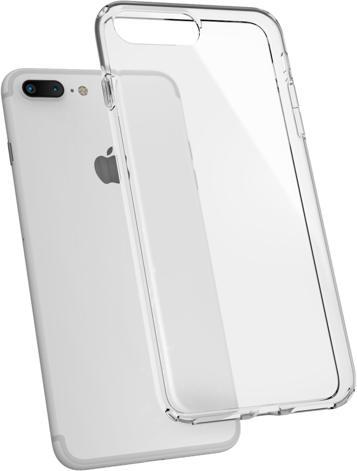 iPhone 7 Plus Case, CASEEVER [Eternity Series] The Perfect Clear Case Premium Hybrid Shock Absorbing Protective Clear case for Apple iPhone 7 Plus [2017 Release] - Clear