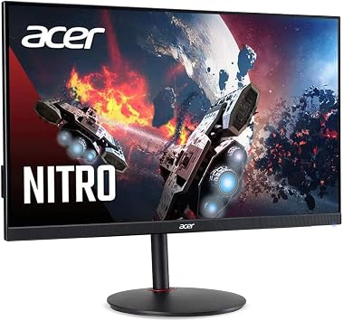 acer Nitro XV272U Vbmiiprx 27 Zero-Frame WQHD 2560 x 1440 Gaming Monitor | AMD FreeSync Premium Agile-Splendor IPS Overclock to 170Hz Up 0.5ms 95% DCI-P3 1 Display Port & 2 HDMI 2.0
