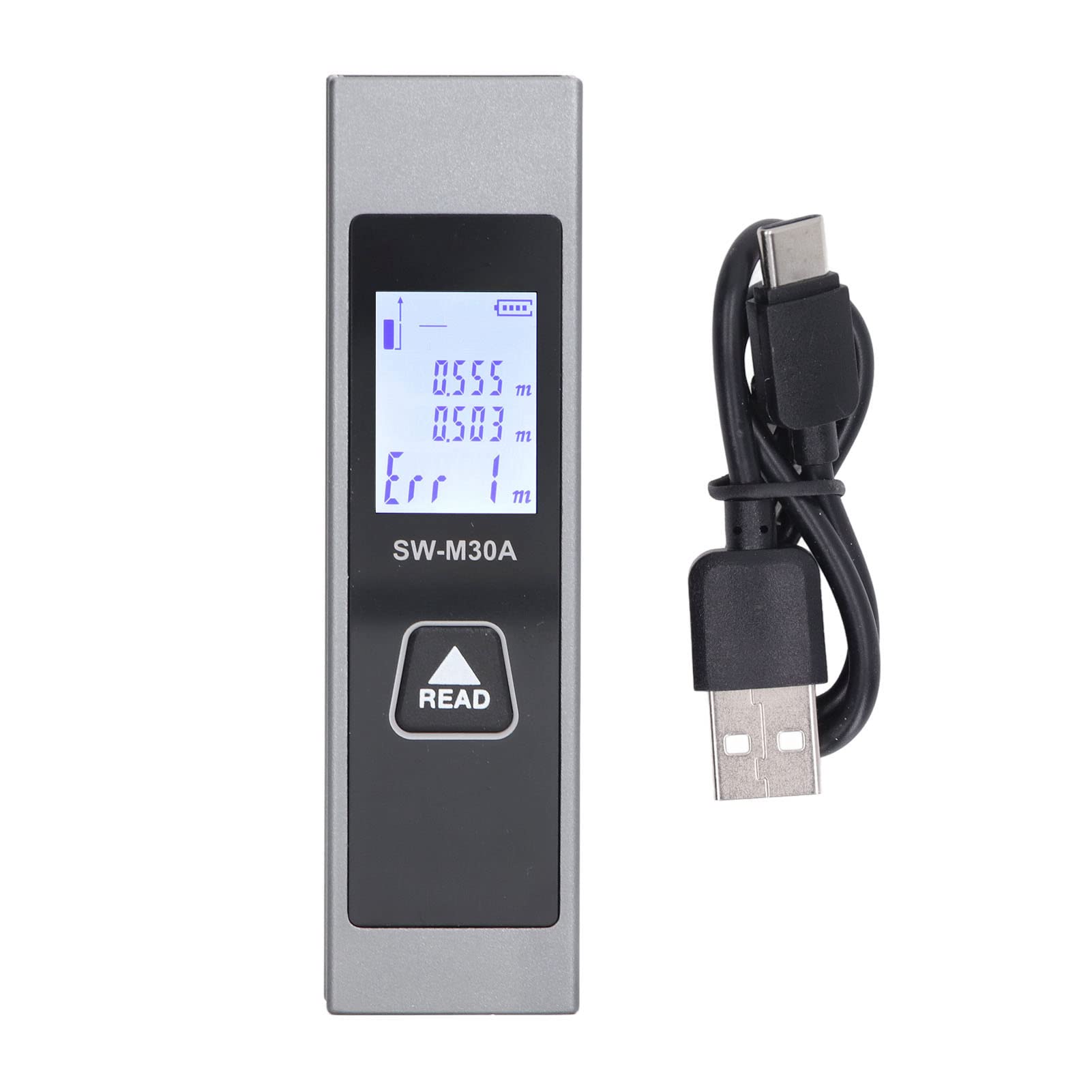 Dalmierz Laserowy, Przenośny Ręczny Dalmierz O Wysokiej Dokładności Z Kablem USB