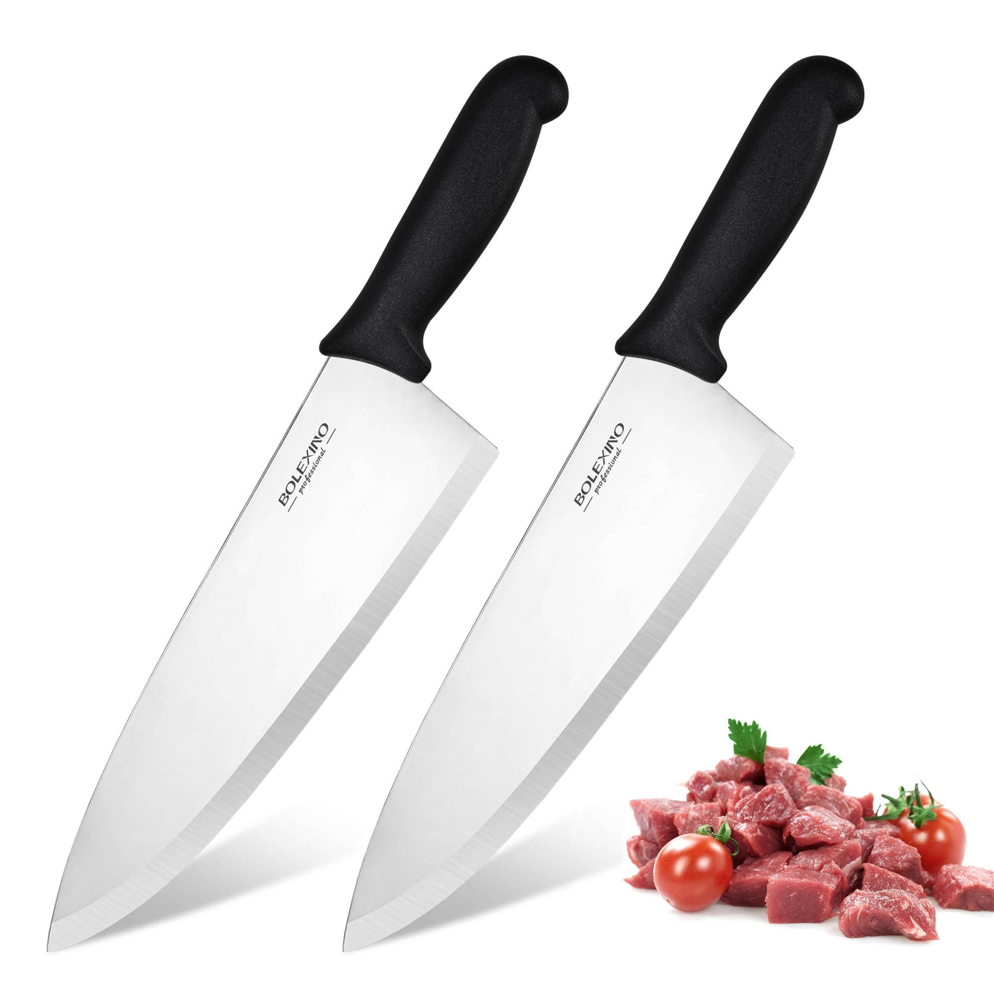 10" Professional Chef Knife, High Carbon Steel, Ergonomic (Green) — Amazon image 15