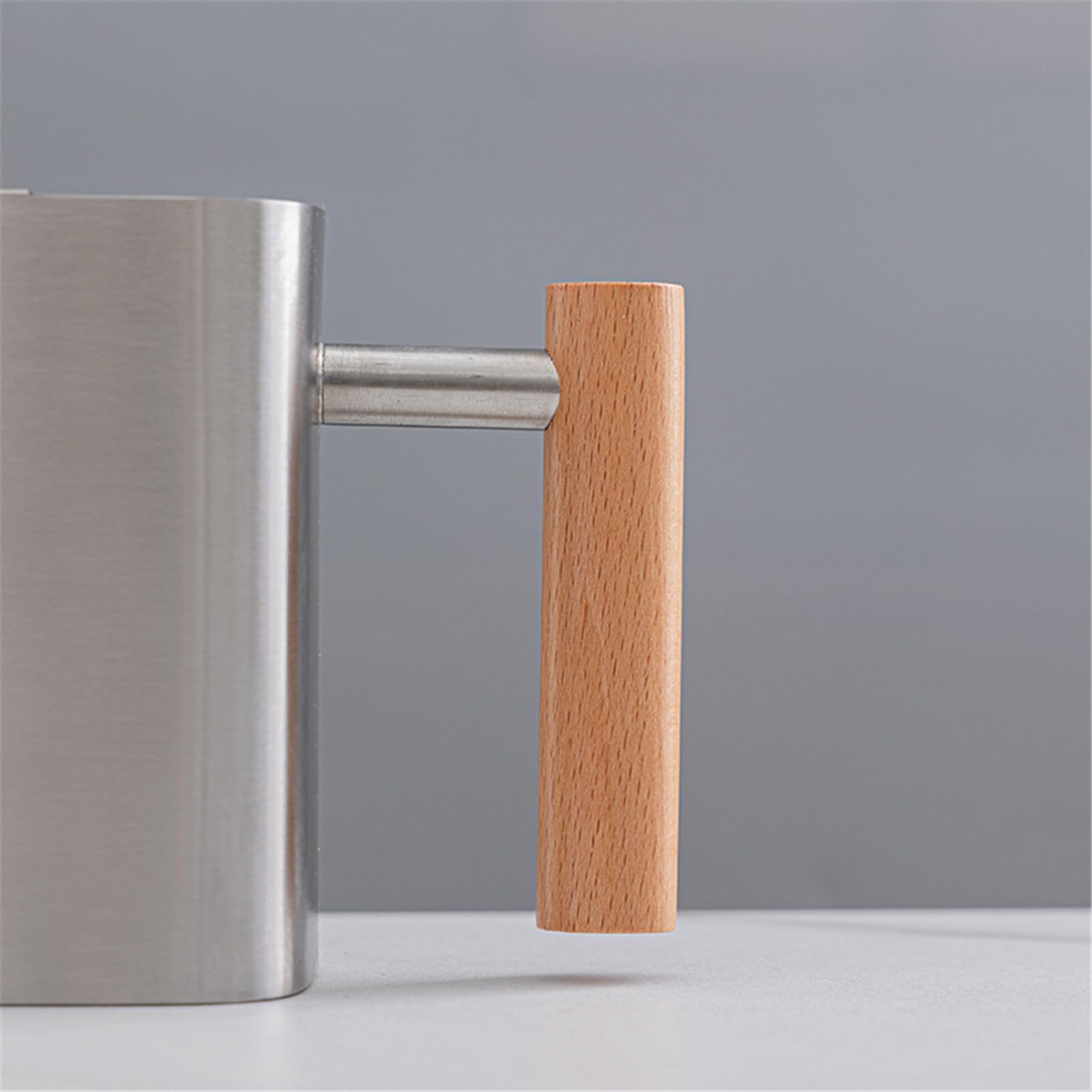 Générique Arrosoir pour d ' intérieur 500 / 800ml, avec poignée en Bois Confortable pour Une Utilisation Facile, arrosage des Fleurs et des d ' intérieur, Bec Long