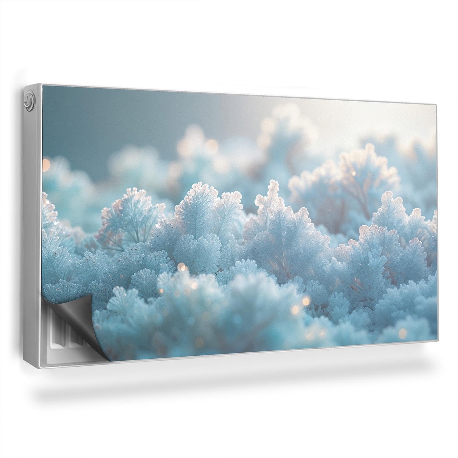 Tapis design pour radiateur 110x60 cm pour sublimer le salon en hiver