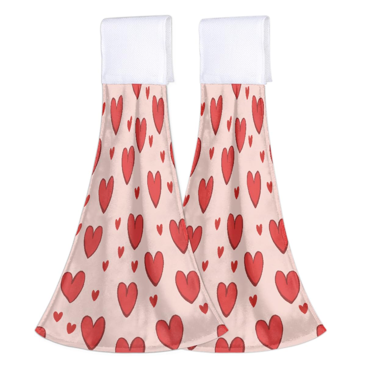Toallas de mano Mexpekil de microfibra de secado rápido para decorar tu hogar en San Valentín