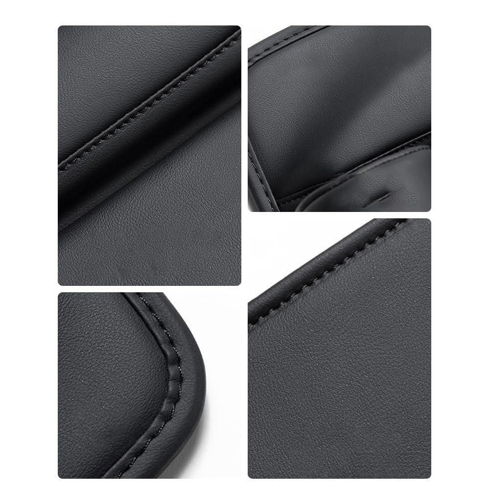 Borsa porta bicchieri per auto, multifunzione, portaoggetti per sedile anteriore, organizer in finta pelle, accessorio per interni 'auto, accessorio per la maggior parte dei veicoli