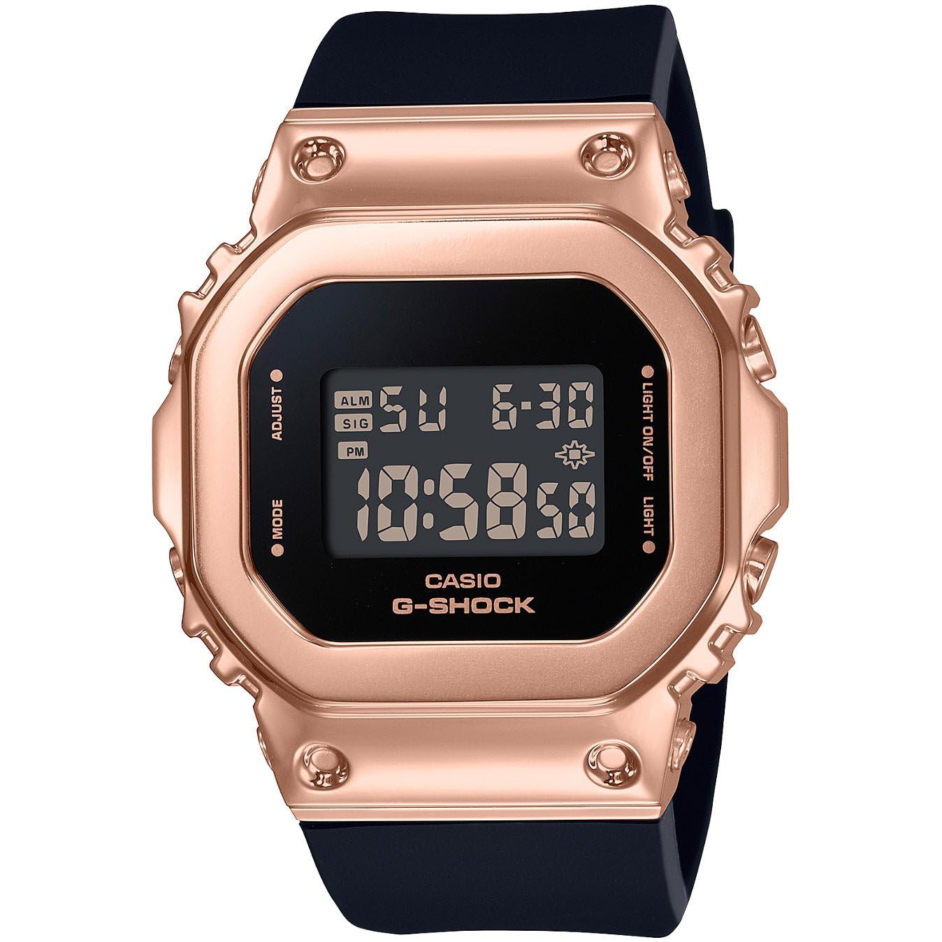 Casio G-Shock By Women's GMS5600PG-1 Digital Watch Rose Gold/Black