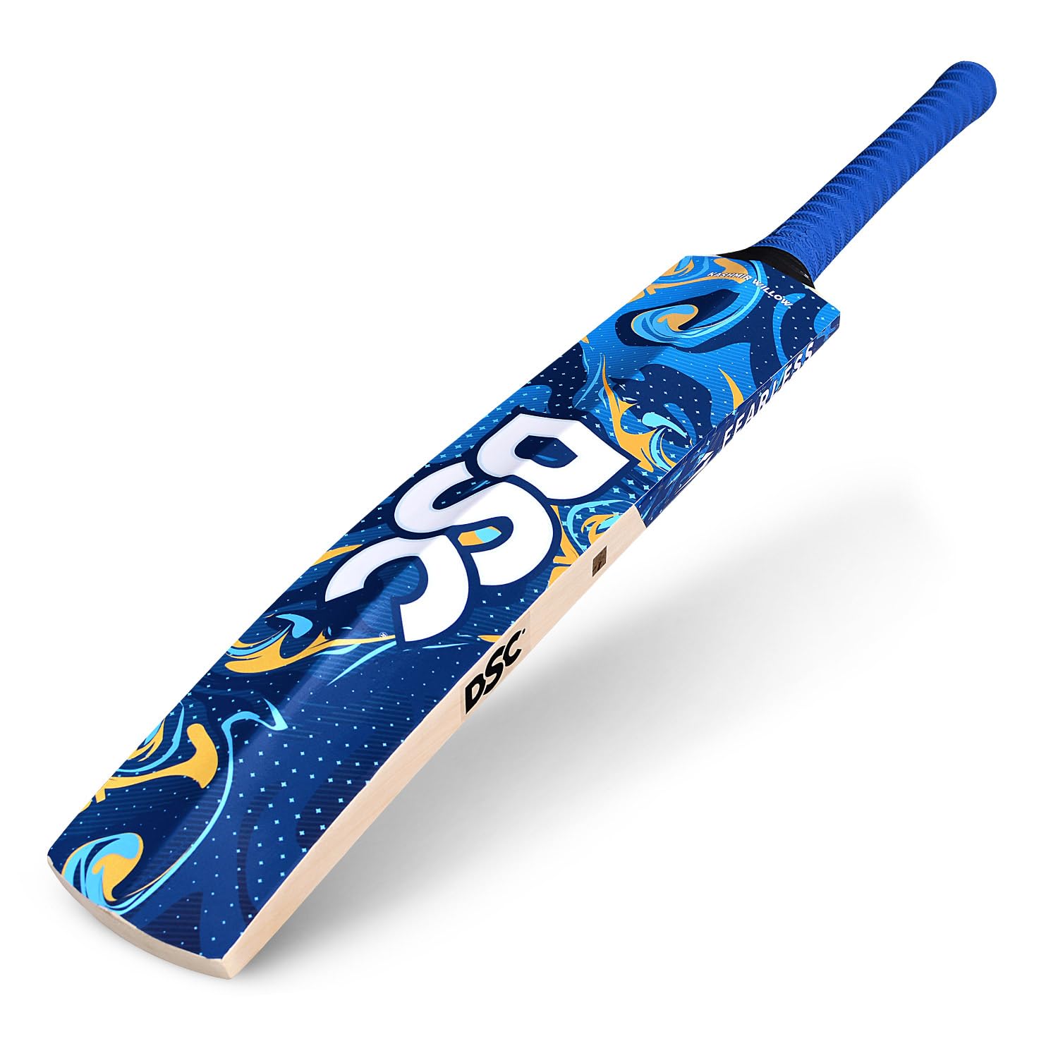 DSC Drake Cricket Bat For Mens and Boys | Material: Kashmir Willow Wood | Lightweight | Free Cover | Ready to play | For Intermediate Player | Ideal For Leather Ball