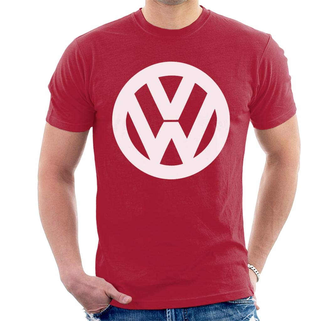 Volkswagen Classic White VW Logo Men's T-Shirt