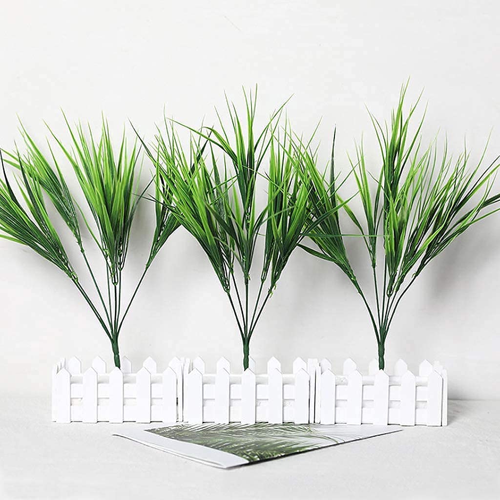 Buy Reccisokz 4 Bouquets Realistic Artificial Plastic Plants Fake Wheat