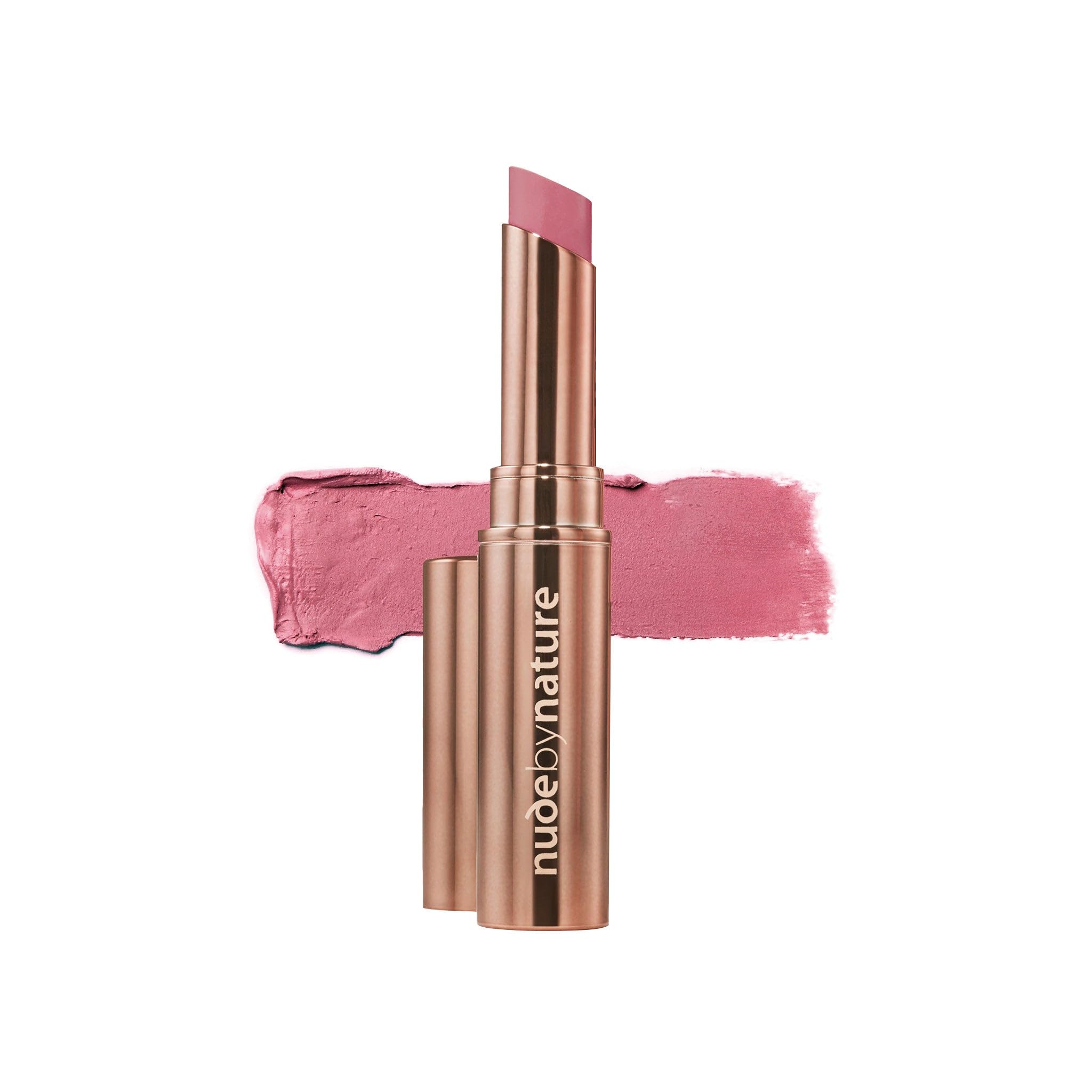 Nude By Nature Rossetto Cremoso Opaco, 06 Rosa Corallolo - 20 G - 4