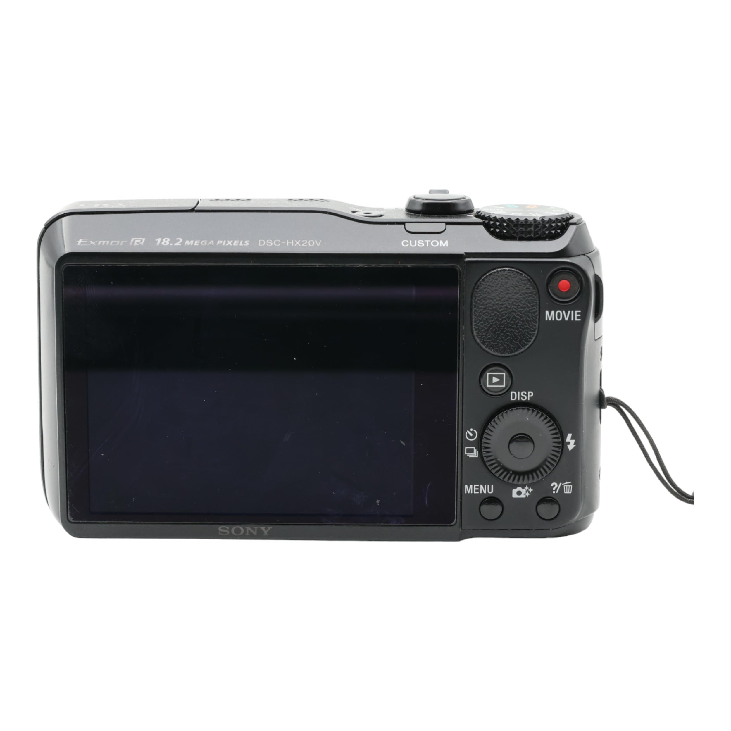 Sony DSC-HX20VB Cyber-shot Digitalkamera (18,2 Megapixel, 20-fach opt. Zoom, 7,5 cm (3 Zoll) Display, Schwenkpanorama) schwarz