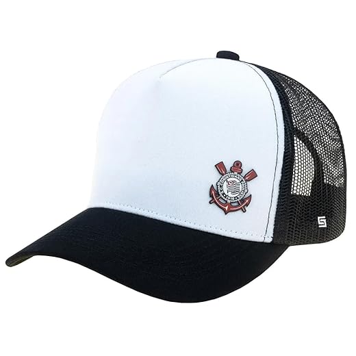 Boné Corinthians Silk Frontal Trucker Licenciado