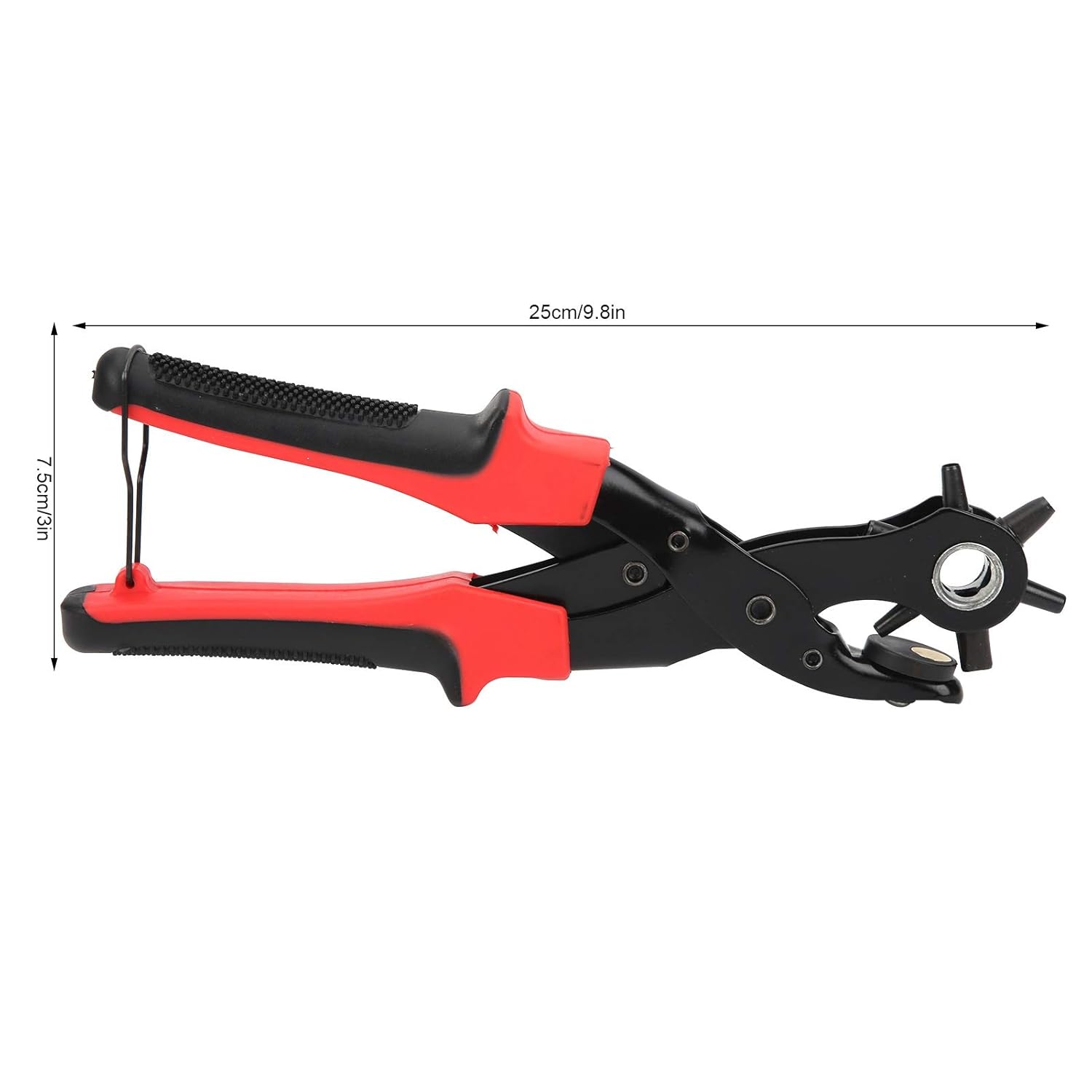 Leather Hole Punch Set, Pliers Belt Punch, Multi Hole Sizes Maker Tool for Belts, Straps, Watch