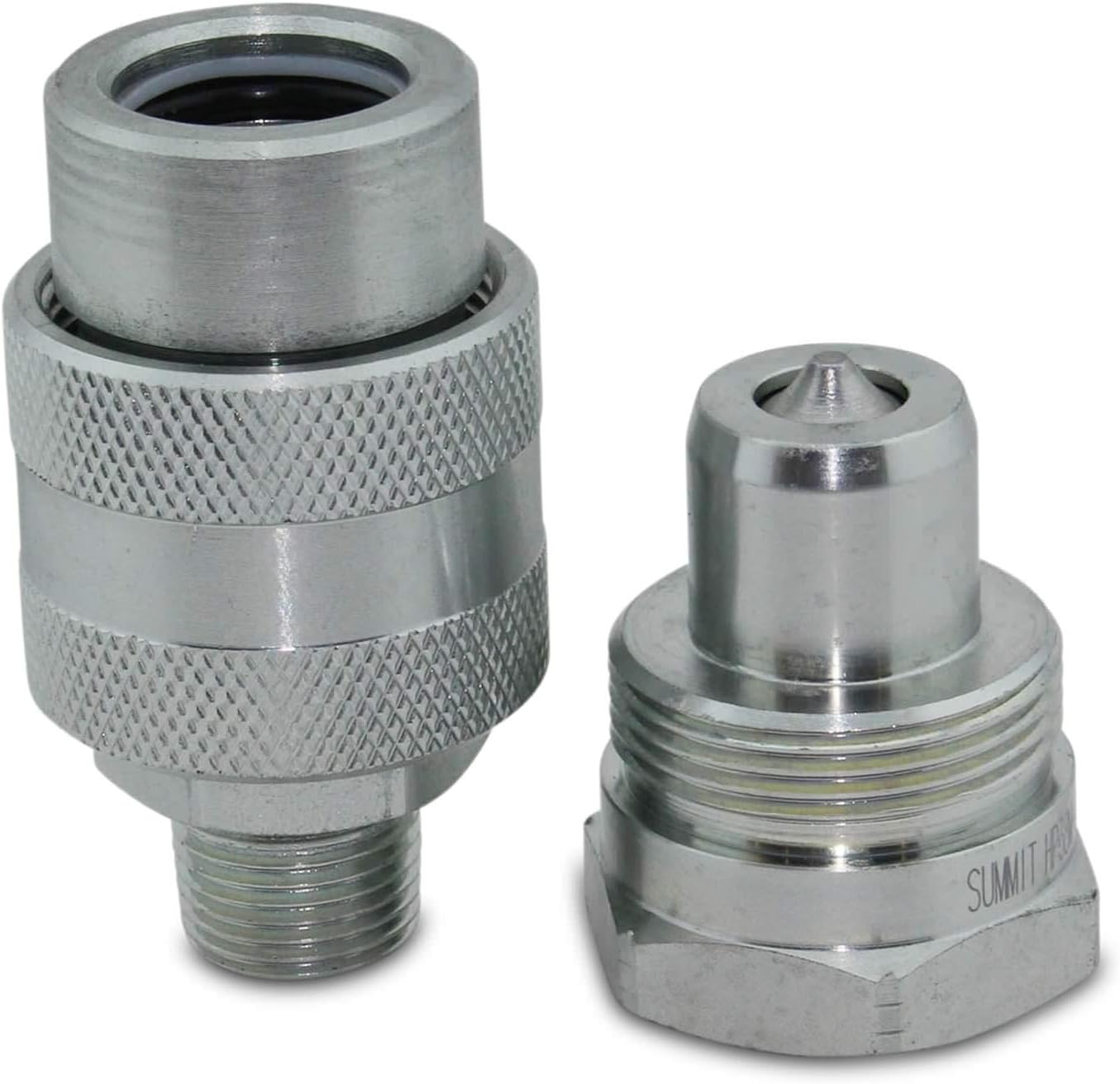 Summit Hydraulics 3/8" 10,000 PSI High Pressure Quick Coupler Set Replaces Enerpac C-604