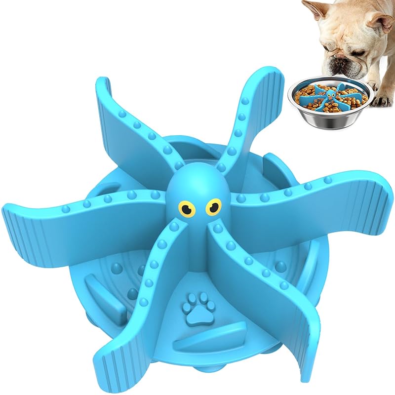 Comedouro Lento de Silicone Ajustável para Tigelas de Cães Tmeng com Ventosas, Tmeng-ZYMSQ, Pacote com 1