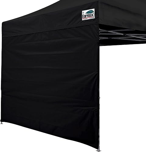 Miniatura 1 de Eurmax USA - Instant SunWall, toldos desplegables para tienda de campaña, lona para campamento, pared lateral de 5 x 5pies, 1paquete solo para pared