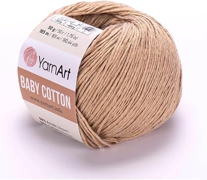 Yarnart Baby Cotton - Bebek El  rg  Ipi Bej-405