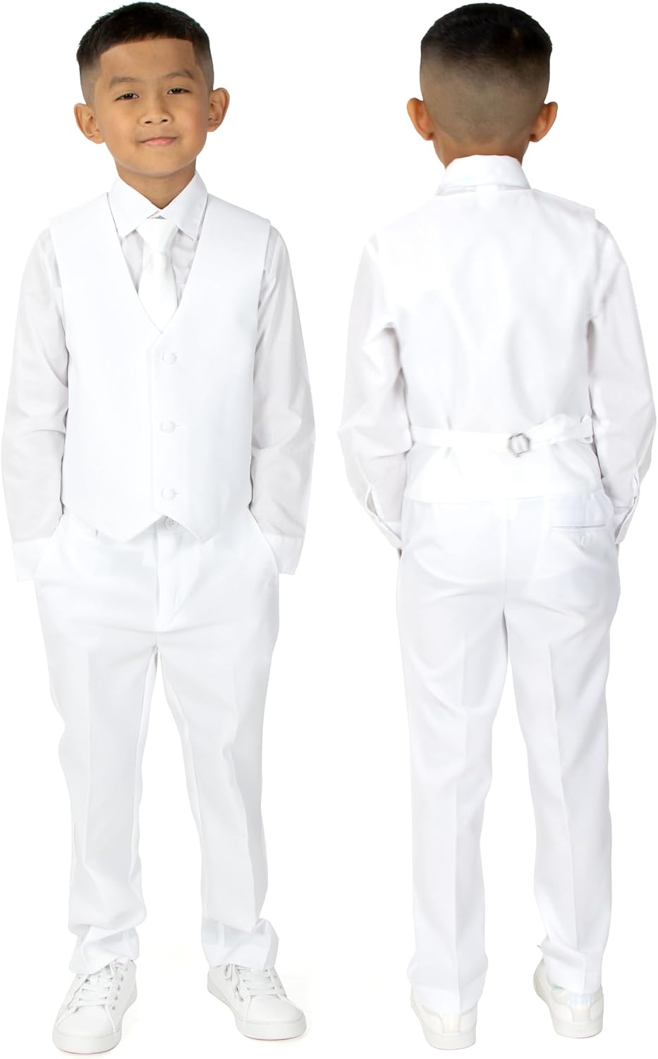 Spring Notion Boys' Classic Fit Formal Suit Set –Wedding and Formal Attire image 3