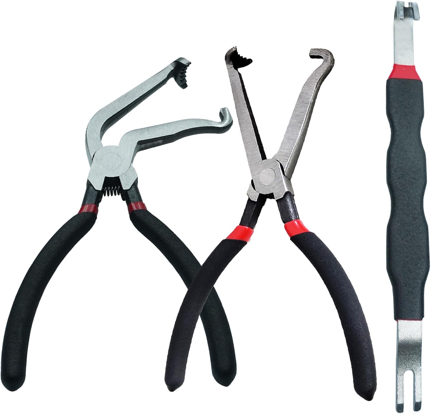 Upgraded 2 Pcs Electrical Disconnect Pliers,37980 60 Degree Automotive Electrical Tools，37960 Electrical Connector Pliers for Cars,Easily Disconnect the Locking Push Tab Electrical Connector